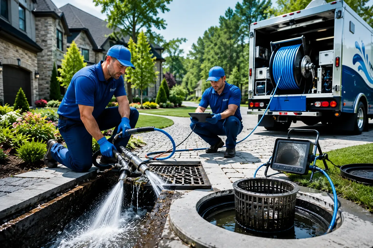 Local outdoor drain cleaning professionals in Greensboro Bend, VT